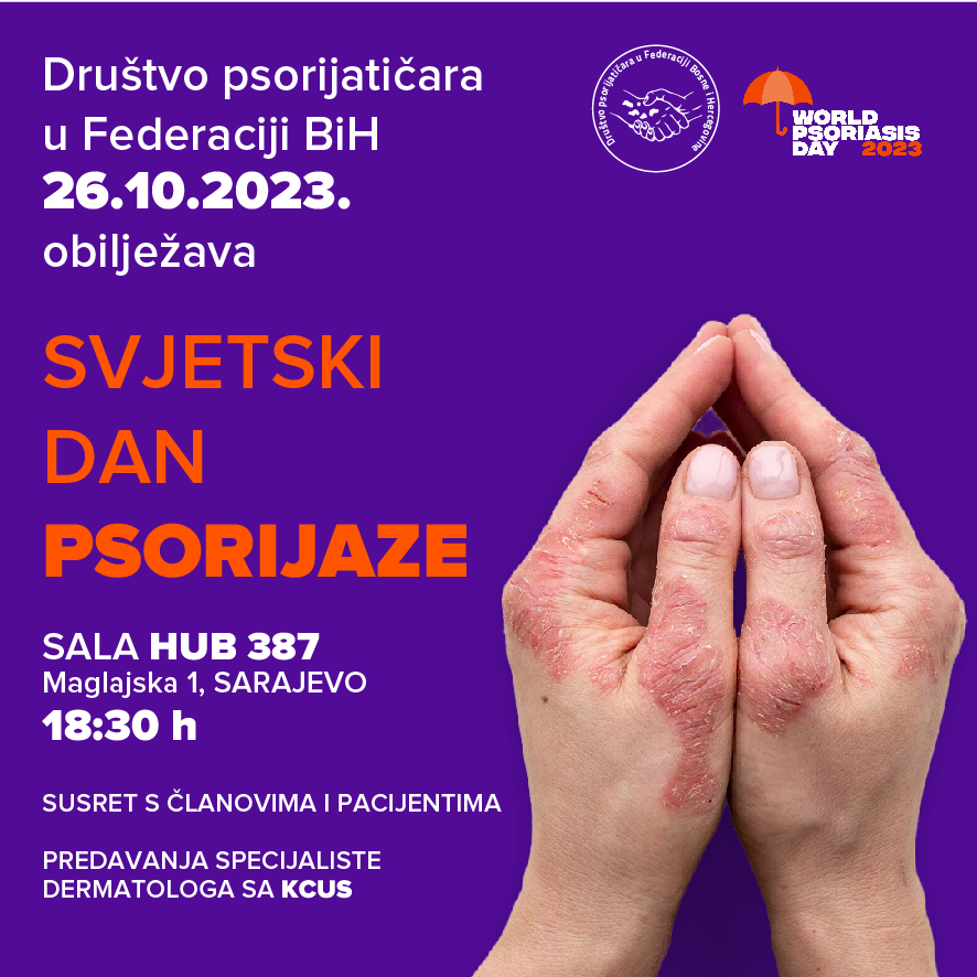 svjetski dan psorijaze 2023 instagram sarajevo
